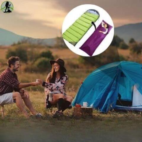 drap-sac-de-couchage-libreliner-confort au camping