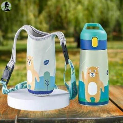 gourde inox enfant-IsoZoo 350_variant_ourson_plus_protege_gourde